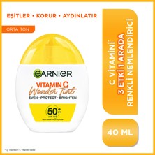 Garnier C Vitamini* 3 Etki 1 Arada Renkli Nemlendirici - Orta Ton