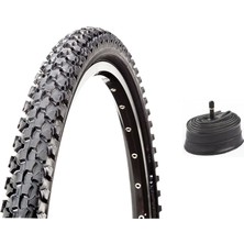 CST C1027 26X1.95 Dağ Bisikleti Dış Lastik Seti ve İç Lastik Yüksek Performanslı Desenli