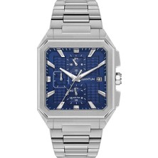 Quantum Erkek Kol Saati – Silver Çelik Kordon, Lacivert Kadran,su Geçirmez Kasa