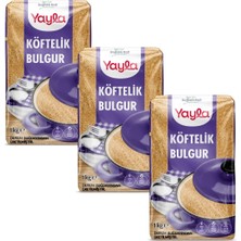 Yayla Köftelik Bulgur 1 kg X3