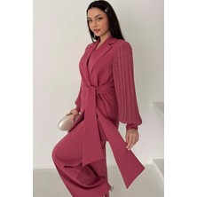 Vuntal Butik Şifon Kollu Ikili Takım
