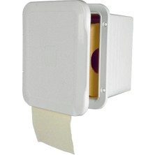 Sealux Case For Toilet Paper W/ Door, 160X160MM, White