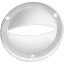 Nuova Rade Ventilation Clam Shell Cover, Round, Ø87MM, White