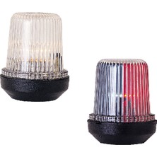 Sealux Klasik LED 12 Tepe Feneri 12-24V, Beyaz (Siyah Gövde)