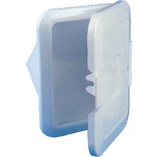 Nuova Rade Case For Deck Filler, W/lid, 145X191MM, White