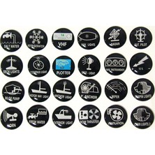 Sealux Kontrol Panelleri Içinyapışkanlı Çıkartma 24 Ad.s