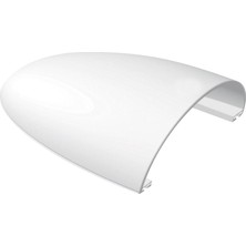 Nuova Rade Ventilation Clam Shell Cover, 215X180X70MM, White