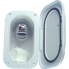 Sealux Case W/shower &mixertap, 5m Hose, Lid W/gasket, Cream