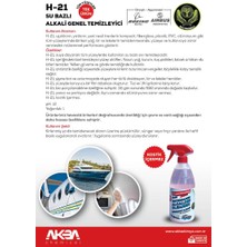 Akba Fiber Temizliyici 750 ml Biyolojik Olarak Parçalanabilen Çevre Dostu Temizleyici