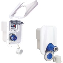 Nuova Rade Case F/electric Power Shore Center 32A/220V, White