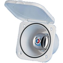 Sealux Case W/ Mixer Tap, W/lid, 95X95MM, White