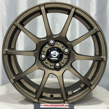 GZM 4*100*17 MATT BRONZ SPARCO JANT MODELİ (4Ad)