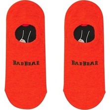 Bad Bear Core Tendo Crimson Red Kırmızı Unisex Kısa Çorap