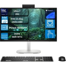 Hp Elitestudio 8  G1I  Intel® Core™ Ultra 7 265 48GB Ddr5 512GB SSD 23.8" Fhd (1920 x 1080), Touch, IPS 300 Nit (Dokunmatik) All In One Pc Windows 11 Pro WCS7D3ETDNG04