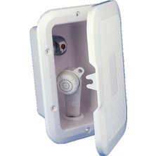 Sealux Case W/shower &mixer Tap, 5m Hose, W/lid, White