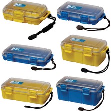 Sealux Kırılmaz Saklama Kabı,l 224X130X88MM, Su Geçirmez, Mavi