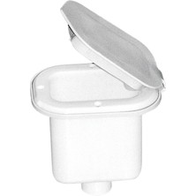 Sealux Case For Shower Head, Square, W/lid, 125X97MM, White