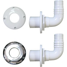 Sealux 10254	FIRAR 90º, Çap Ø25MM, Dön.flanş, Bey