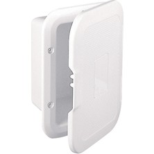 Nuova Rade Case For Shower, W/lid, 165X237MM, White