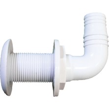 Lalizas Firar 90º, Çap Ø25MM, Plastic, Beyaz