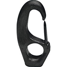 Sealux Snap Hook W/eye Ø15X55MM, F/ø8mm Cord, Polyam. Black