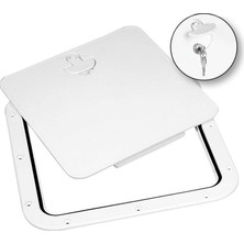 Nuova Rade Kontrol Hatchi , Ayrılabilir Kapaklı -, Beyaz, 380X380MM