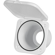 Sealux Case For Water Tap, W/lid, Square 95X95MM, White