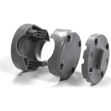 Sealux Raylı Destek "store-All" Kapları Için, Ø6x4,5cm - Beyaz