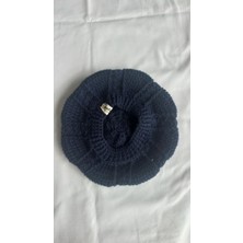 Pofuduk El Örgüsü Ressam Bere Şapka Pfdkb4 Lacivert