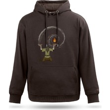 Tarrzzcom Kapüşonlu Kadın Sweatshirt - Erkek Sweatshirt Bilgeliğin Evreni Tasarım Sweatshirt