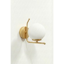 Ronisu Aydınlatma Orvena Tekli Aplik - Yatak Odası, Banyo Uyumlu Duvar Aplik