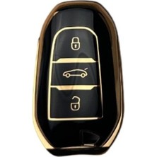 Metalize Anahtar Kabı Jetta Uyumlu E.m / SYPD81-9