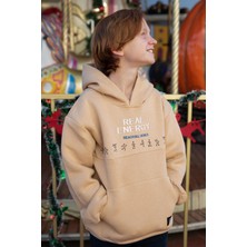 Jabber Erkek Çocuk Sweatshirt Enerji Modu 5-14 Yaş, Bej