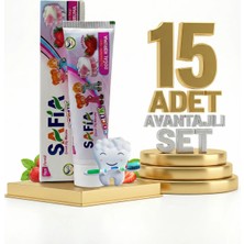 Safia Çocuk Diş Macunu 15X60 ml