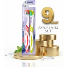 Safia 1+1 Yetişkin Diş Fırçası X9