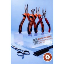 Flamex 4'lü Profesyonel Kuaför Saç Kaynak Pense Seti (Hassas Işçilik Kiti)