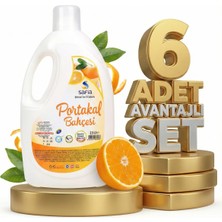 Safia Portakal Bahçesi Sıvı El Sabunu 6x2,5 Lt
