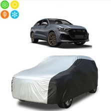 AUTOES Audı Rs Q8 Suv Performance Araba Brandası Oto Branda Gri-Siyah