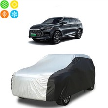 AUTOES Byd Tang Araba Brandası Oto Branda Gri-Siyah