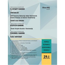 2026 Cihan Koç Türk Silahlı Kuvvetleri Iç Hizmet Kanunu ve Yönetmeliği Askeri Ceza Disiplin ve Personel Kanunu