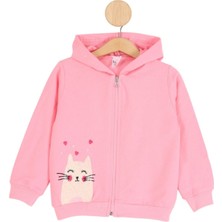 Mini Moda House Kedi Nakışlı Iki Ip Hırka