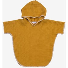 Barine Cocoon Pamuk Müslin Çocuk Plaj Pançosu Hardal Sarısı