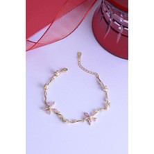 Innuendo Jewelry 925 Ayar Gümüş Asma Çiçekler Bileklik