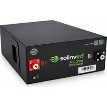 Solinved 25.6V 100AH LİTYUM Akü