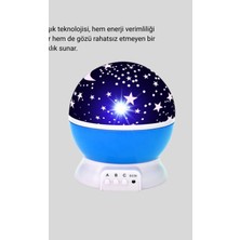 Astraltech Çocuk Gece Lambası 6 Modlu Renkli LED Enerji Tasarruflu Masal Işığı