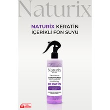 Naturix Keratin Iki Fazlı Saç Bakım Ve Fön Suyu 400ml - Yeniden Yapılandırma Ve Koruma