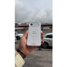İzel Aksesuar Apple Iphone 17 Air Sert Pc Sararmaz Magsafe Şeffaf Kılıf