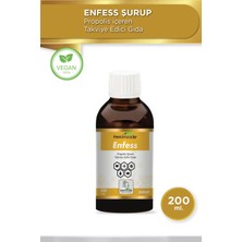 Hekimzade Enfess Şurup 200 ml – Propolis İçeren Bağışıklık Fonksiyonunu Destekleyen Takviye Edici Gıda