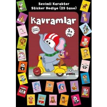 Datatek Stickerlı 3+ Yaş Kavramlar