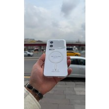 İzel Aksesuar Xiaomi 17 Pro Max Sert Pc Sararmaz Magsafe Şeffaf Kılıf